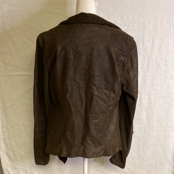 [BlankNYC] Brown faux leather jacket size M - Picture 8 of 12